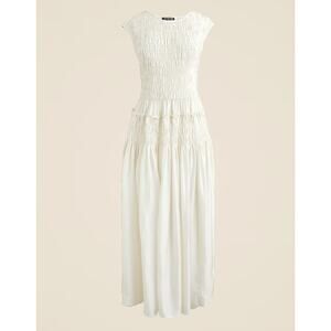 J. Crew Cream Midi Dress